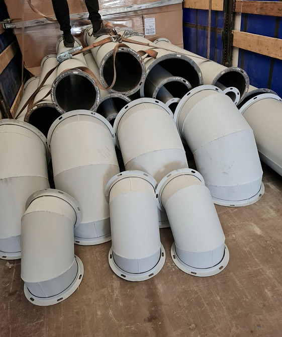 Колено СК 300х300 на самотек , самотечное оборудование Киев - изображение 6