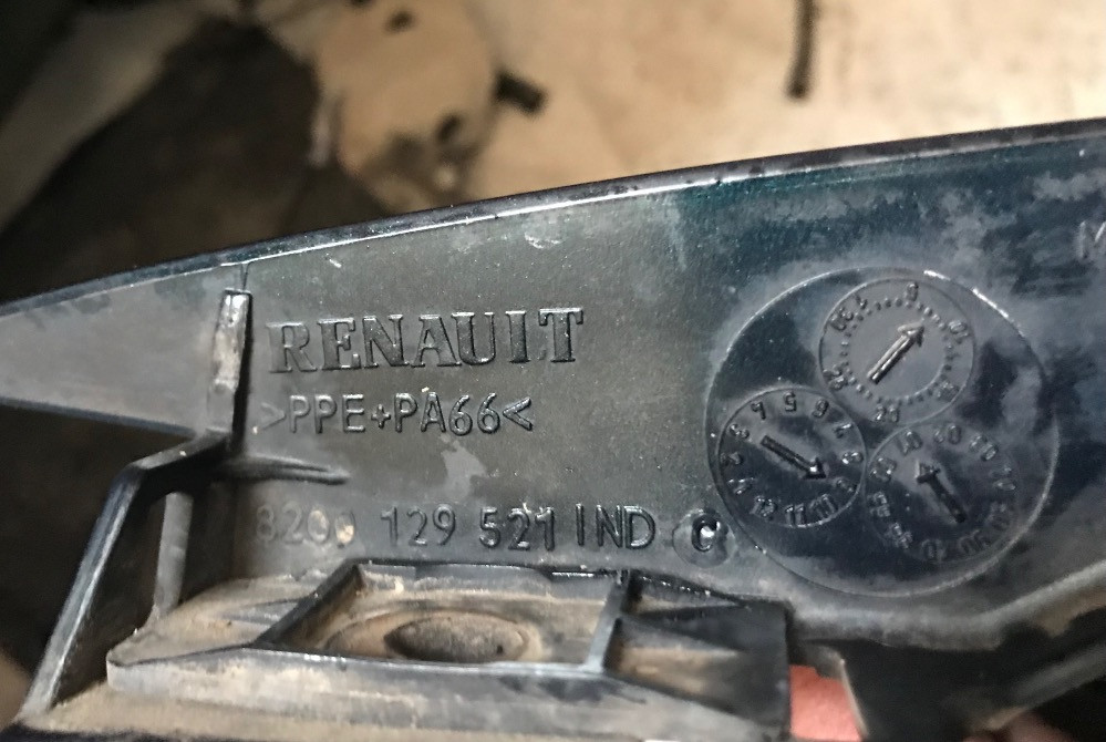 Бу крыло переднее правое Renault Laguna 2, 8200129521, цвет NV903 Кропивницький - зображення 3