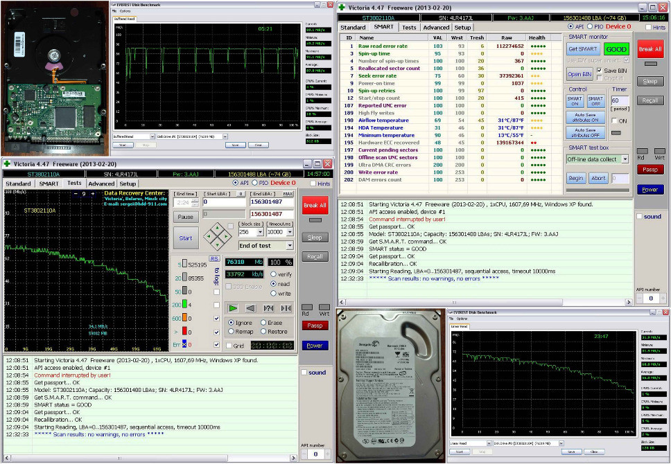 HDD 3,5" 80 і 500GB, DVD-RW, Adapter IDE to SATA Винница - изображение 5