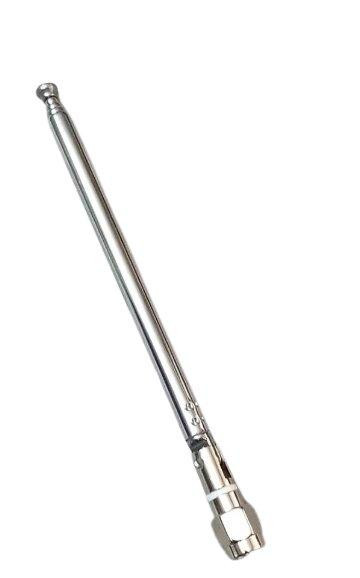 Антенна телескопическая 40 МГц - 6 ГГц, 50 Ом, SMA-male разъем (10606) Днепр - изображение 1