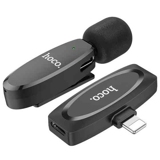 Петличный беспроводной микрофон Hoco L15 Crystal lightning Херсон