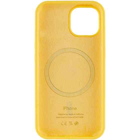 Чехол Silicone Case Full Protective (AA) with MagSafe для Apple iPhone 15 (6.1") Херсон