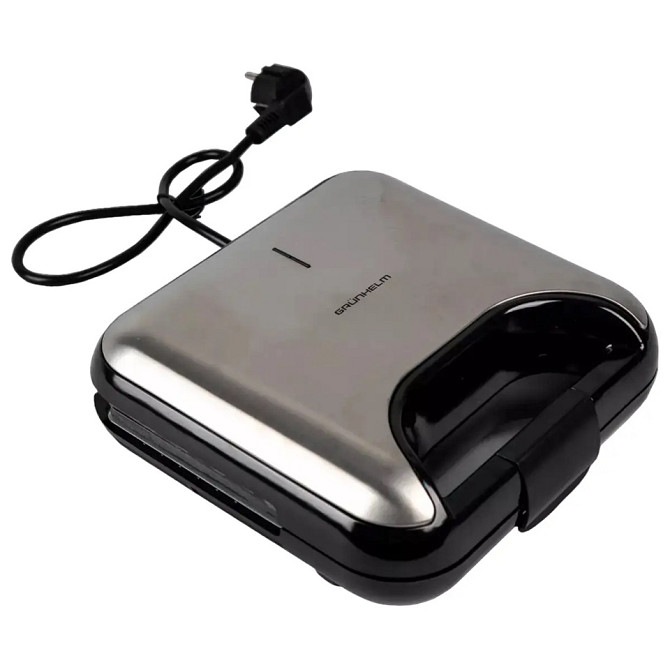 Сэндвичмейкер Grunhelm GSM840 800 Вт черный Київ - зображення 1