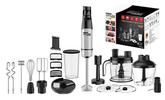 Блендер погружной в наборе Zepline ZP-00347 1500 Вт черный Київ