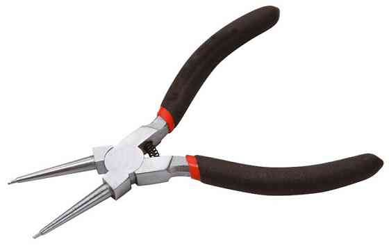 Щипцы прямые для внутренних стопорных колец MASTERTOOL 175 мм C45/HRC 38~48 75-1308 Харків