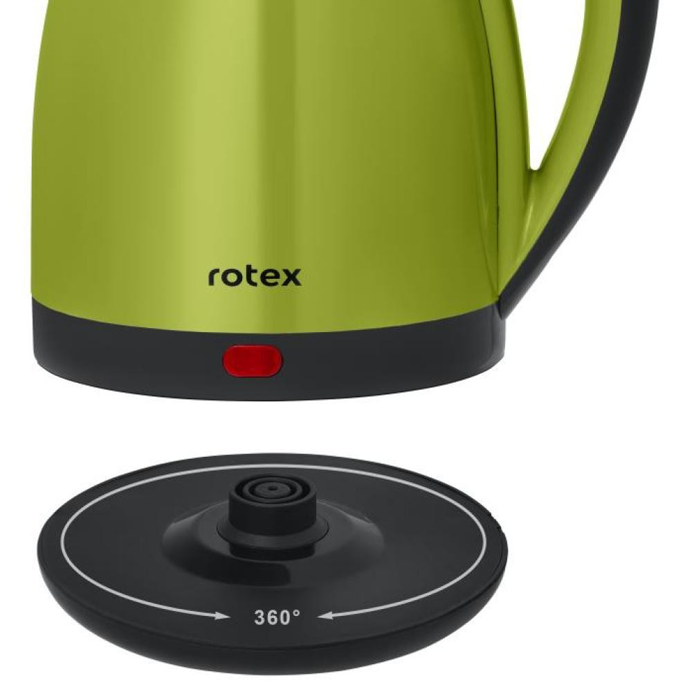 Электрочайник Rotex Termo RKT24-O 1.8 л зеленый Київ - зображення 4