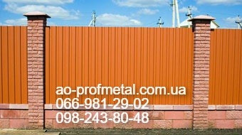 Профнастил для забора 8004 матовый. Київ - зображення 3