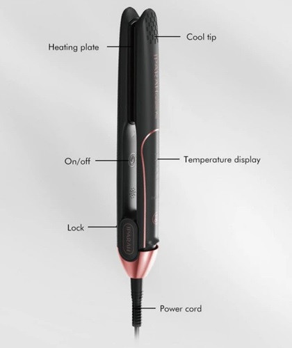 Выпрямитель для волос IPARAH P-124 50 Вт черный Киев - изображение 6
