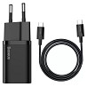 СЗУ Baseus Super Si Quick Charger PD25W (1USB-C) + кабель Type-C to Type-C (TZCCSUP-L) Херсон