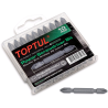 Набор бит двухсторонних TOPTUL 1/4" PH2х65мм 10шт. GAAW1001 Харьков