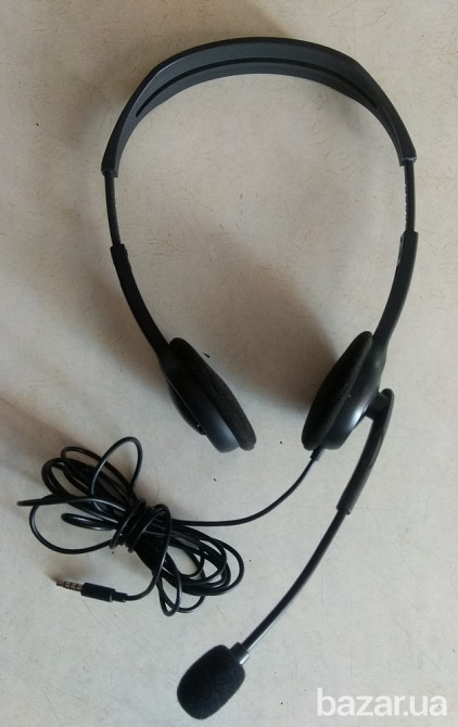 Навушники мультимедійні з мікрофоном Logitech Львів - зображення 1