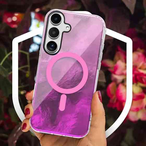 Чехол TPU Shiny Mountain (MagFit) для Samsung Galaxy S25 FE Херсон