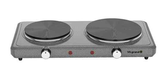 Электроплита Vilgrand VHP182F GRAY 2500 Вт серая Київ
