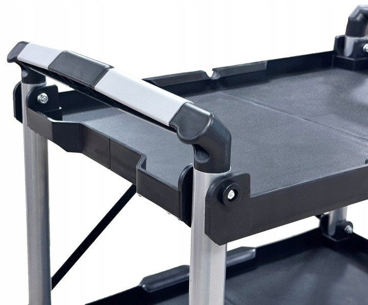 Тележка инструментальная складная 3 открытые пластиковые полки (SF6007) G.I.KRAFT GI37104 Харьков - изображение 3