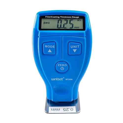Тестер толщины краски (толщиномер) Fe/nFe, 0-1800мкм WINTACT WT200A Харків