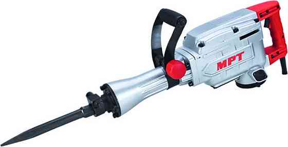 Молоток отбойный MPT 1500 Вт 45 Дж 1400 уд/мин HEX30 2 стамески металлический кейс MDB65 Харків