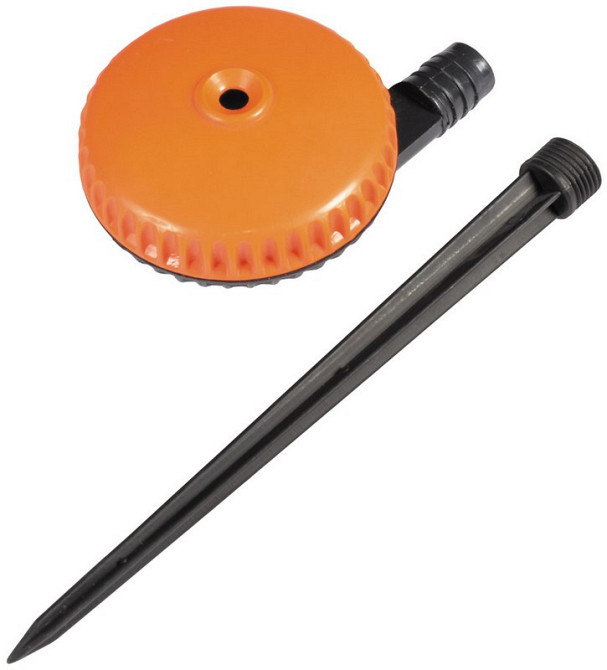 Ороситель для полива ГОСПОДАР "Улитка" Ø 9 см шланг ¾" на ножке 92-9013 Харків - зображення 1