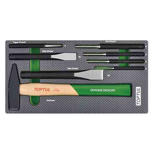 Набор инструмента в ложементе комбинированный 8ед. TOPTUL GEA0811 Харків