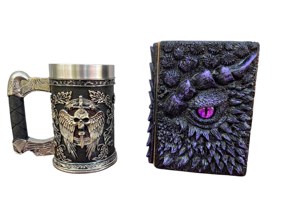 Подарочный набор Кружка 3D Меч в Черепе и Блокнот 3D «Око Иллюзий» Київ - зображення 1