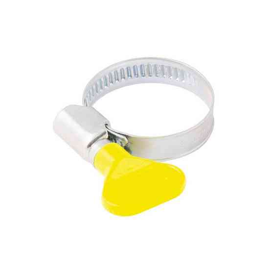 Хомут червячный MASTERTOOL German type "Бабочка" W1 DIN 3017 9.0 мм Ø 18-32 мм 25 шт 20-1995 Харків