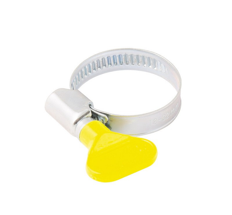 Хомут червячный MASTERTOOL German type "Бабочка" W1 DIN 3017 9.0 мм Ø 18-32 мм 25 шт 20-1995 Харків - зображення 1