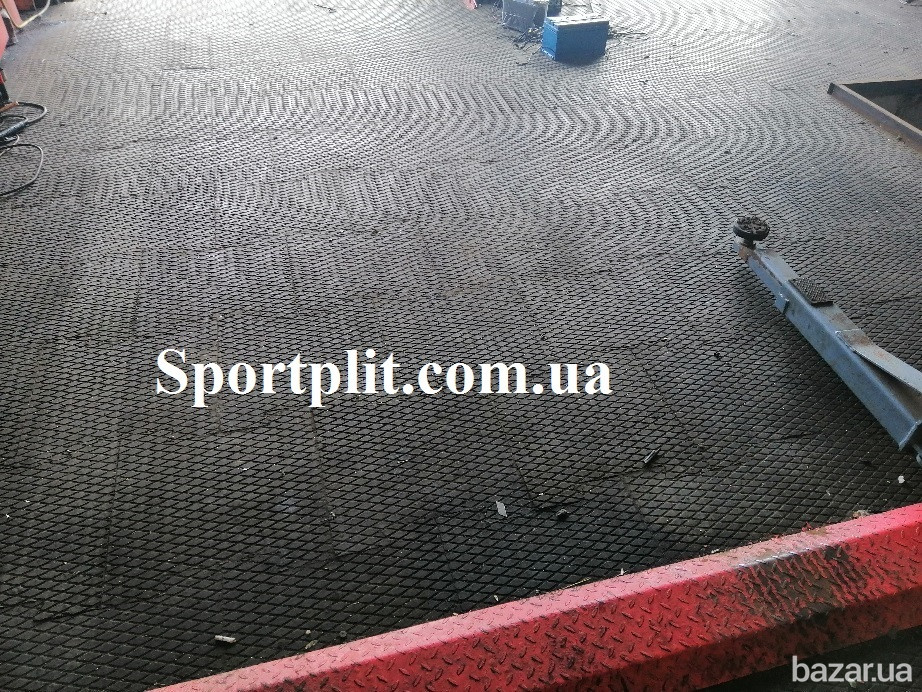 Резиновая плитка для промышленных помещений Бровари - зображення 1