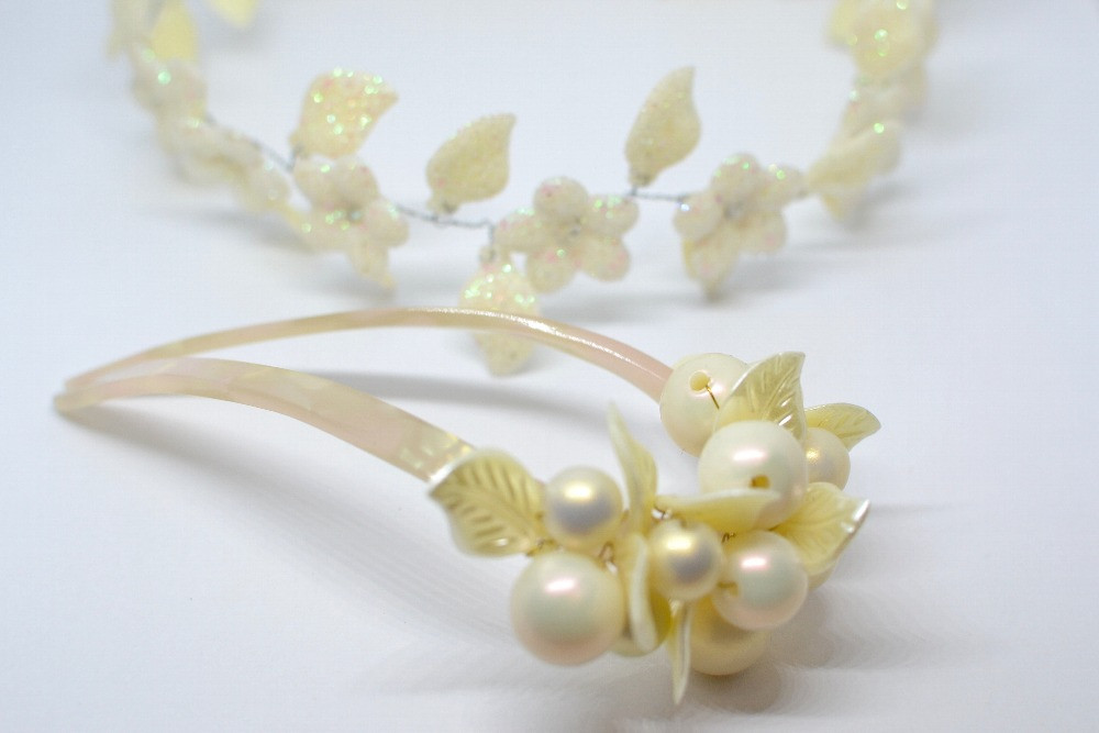 HandMade Декоративна квіткова шпилька в волосся 11, 5см, Ровно - изображение 4