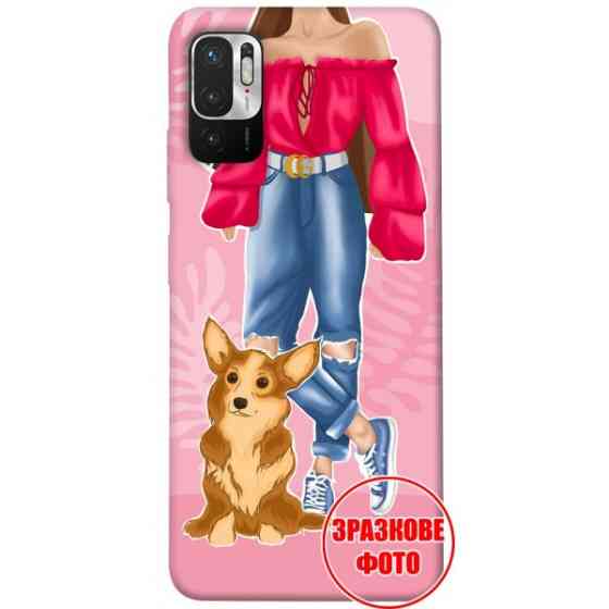 Чохол силіконовий itsPrint для Xiaomi Redmi 9T Girl and corgi Харків
