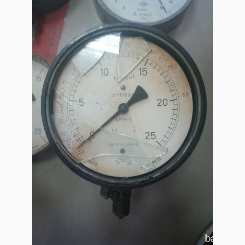 Манометры АМУ-1, 0-25 кгс/см2. -3шт. по 150грн Харьков - изображение 2