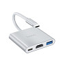 Переходник HUB Hoco HB14 Type-C to USB3.0+HDMI+PD Херсон