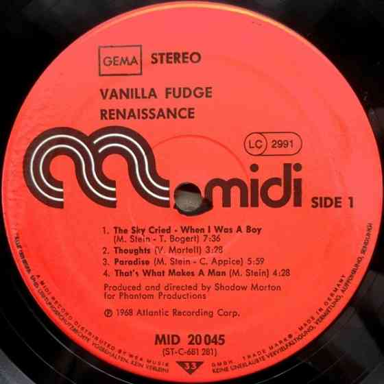 Виниловая пластинка Vanilla Fudge - Renaissance Вінниця