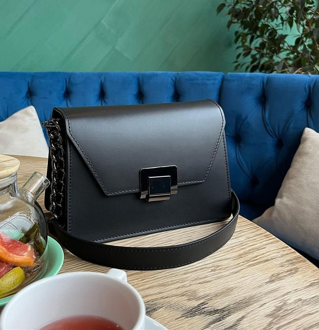 кожаная сумка клатч купить в натуральной коже Итальянская цвет пудра TS000140 Луцьк - зображення 3