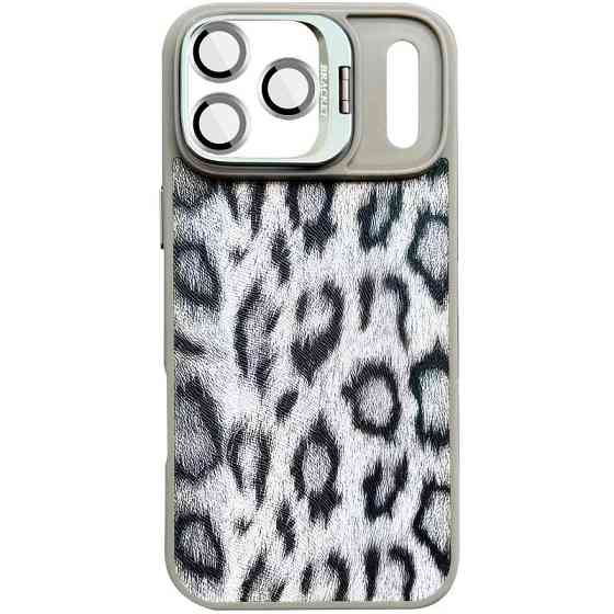 Чехол TPU+PC Wild Leopard with MagSafe and Lens для Apple iPhone 17 Pro Max (6.9") Херсон