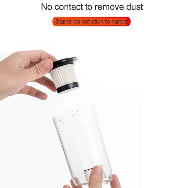 Акумуляторний пилосос без мішка Vacuum Cleaner 2000mAh 120 Вт Одесса - изображение 7