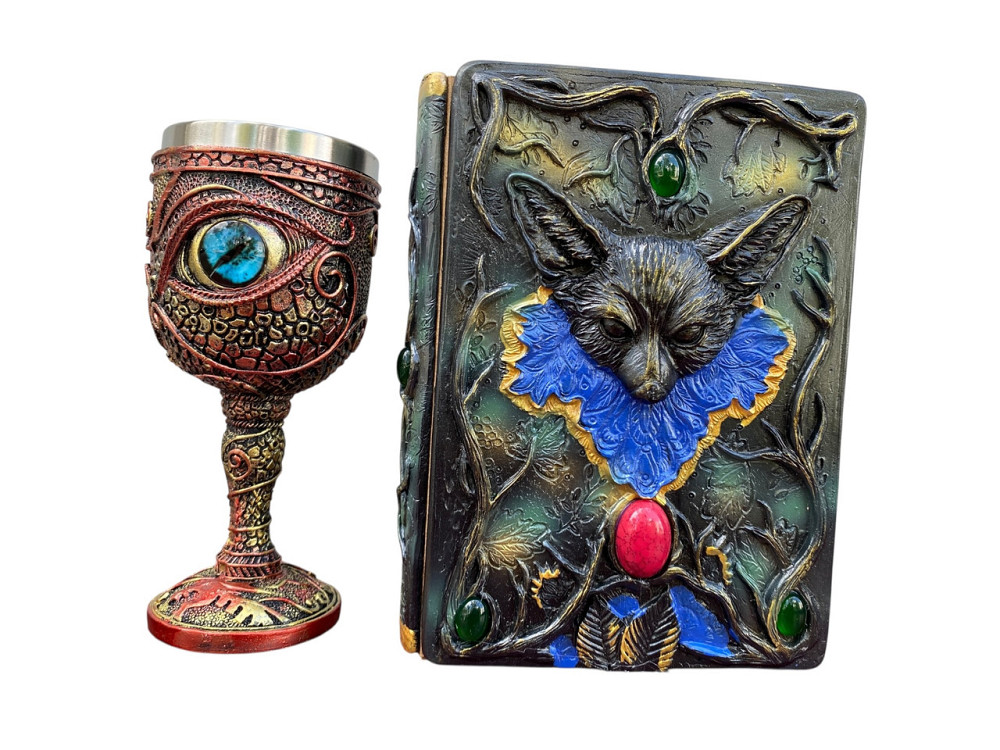 Подарочный набор Бокал 3 Глаз и Блокнот 3 «Лесной Гримуар Лисы» (код 00654) Київ - зображення 3