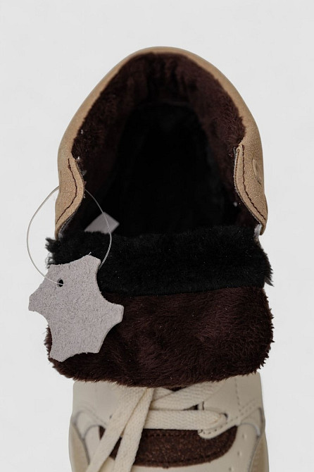 Кросівки жіночі зимові на хутрі, колір бежевий 36-41 р. Одесса - изображение 2