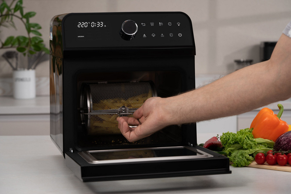 Мультипечь Ardesto AIFO-A150ST 2250 Вт черная Київ - зображення 3