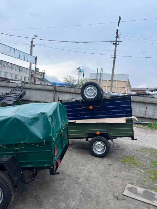 Новий авто причіп 170х130х40 заводу "Дніпро" Буск - изображение 3