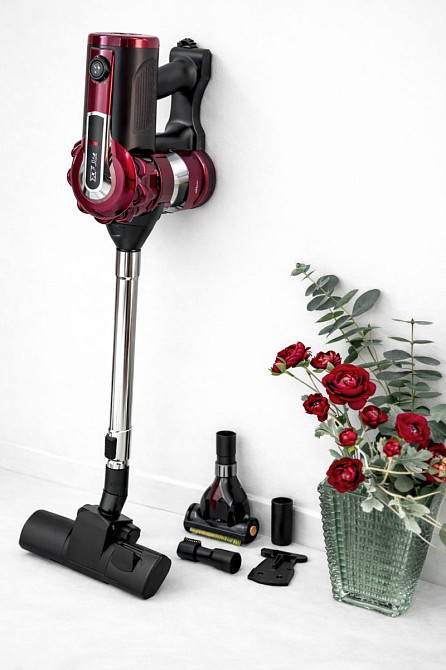 Пылесос ручной портативный с турбо щеткой Zepline ZP-00348-Violet 2600 Вт фиолетовый Киев - изображение 8