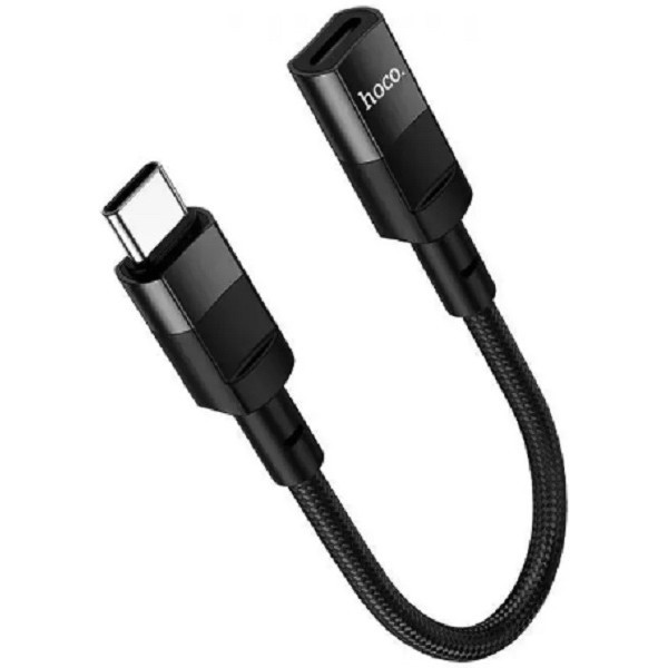 Кабель Hoco U107 Type-C male to Lightning female 0.1m Black (L-0.1m) Харків - зображення 3