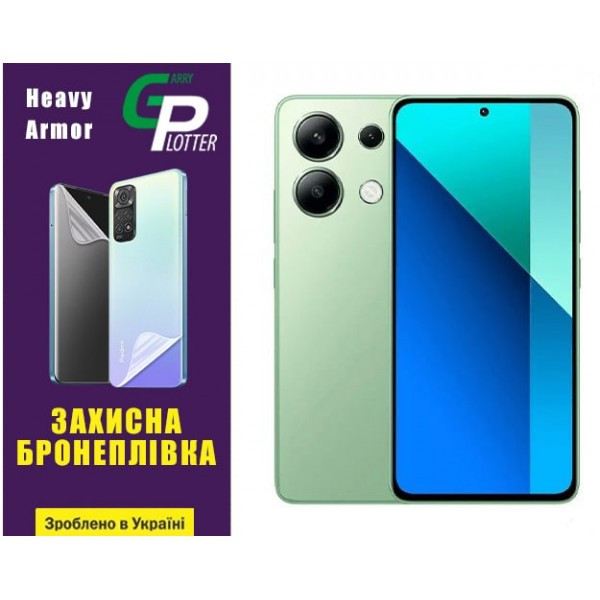 Garry Plotter Поліуретанова плівка GP Heavy Armor для Xiaomi Redmi Note 13 4G Глянцева Харків - зображення 3
