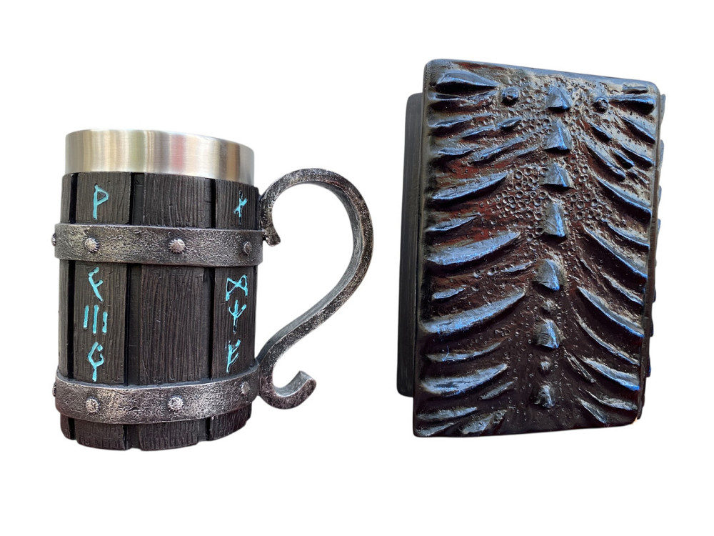 Подарочный набор Кухоль 3 Скандинавские Руны и Блокнот 3 «Книга теней и Глубин» Київ - зображення 2