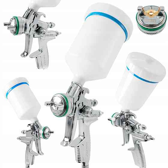 Краскопульт с верхним бачком HVLP 600мл, 1,8мм ITALCO H-3003-1.8 Харків