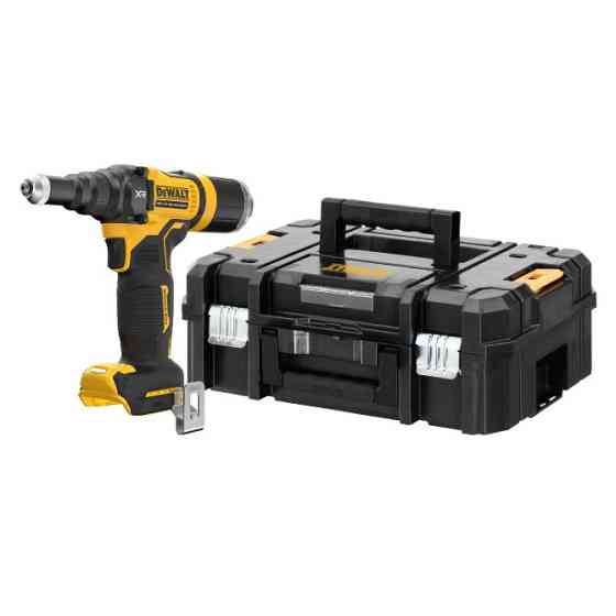 Заклепочник акумуляторний безщітковий DeWALT DCF403NT Вишнёвое