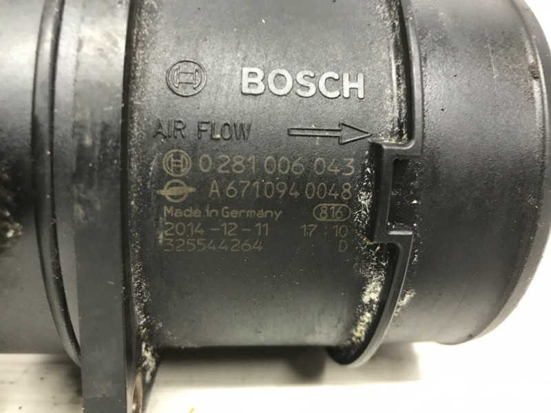 Датчик расхода воздуха SsangYong Korando 2010-2019 06710940048 (Арт. 51193) Киев - изображение 3