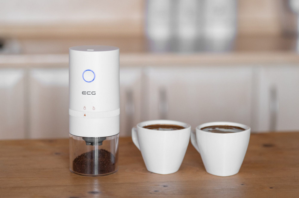 Кофемолка электрическая портативная EСG Minimo KM150-White 120 Вт Киев - изображение 1