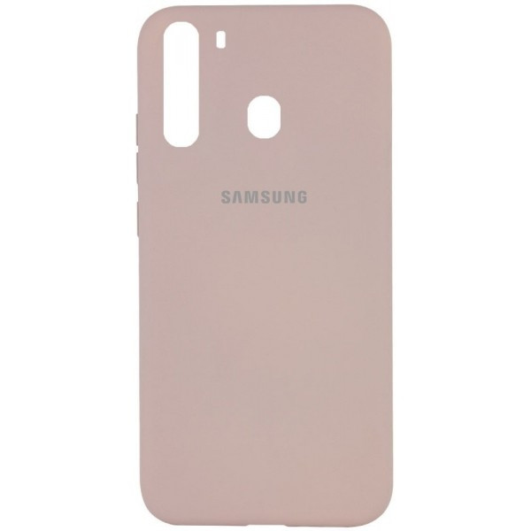 Silicone Case Samsung A21 Pink Sand (Код товару:13367) Харків - зображення 1
