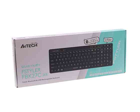 Клавиатура беспроводная A4Tech Fstyler FBK27CAS(Black) черная Киев