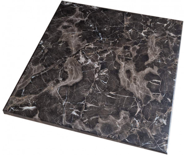 Стільниця Верзаліт квадратна 70*70 см чорна Дніпро - зображення 1