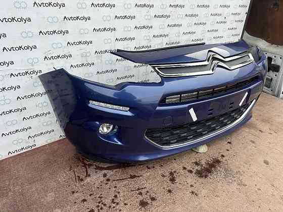 Бампер передний в сборе Citroen C3 2012-2015 (рестайлинг) Ковель